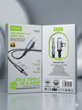 BAVIN AUX-57 | 2-in-1 High-Quality Audio Cable
