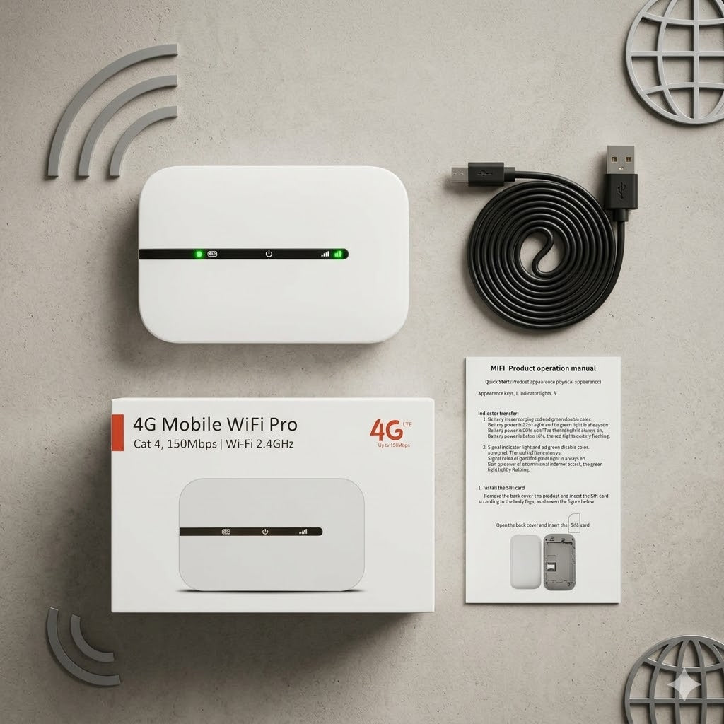 4G Mobile WiFi Pro | Portable LTE Hotspot
